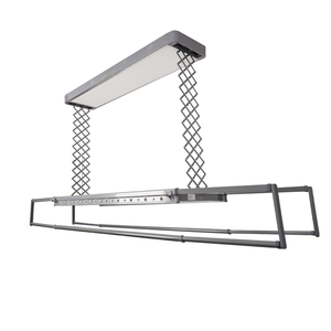 Intelligent Ceiling Clothes Rack Automatic Smart Clothes Drying Rack With Built in Led Light