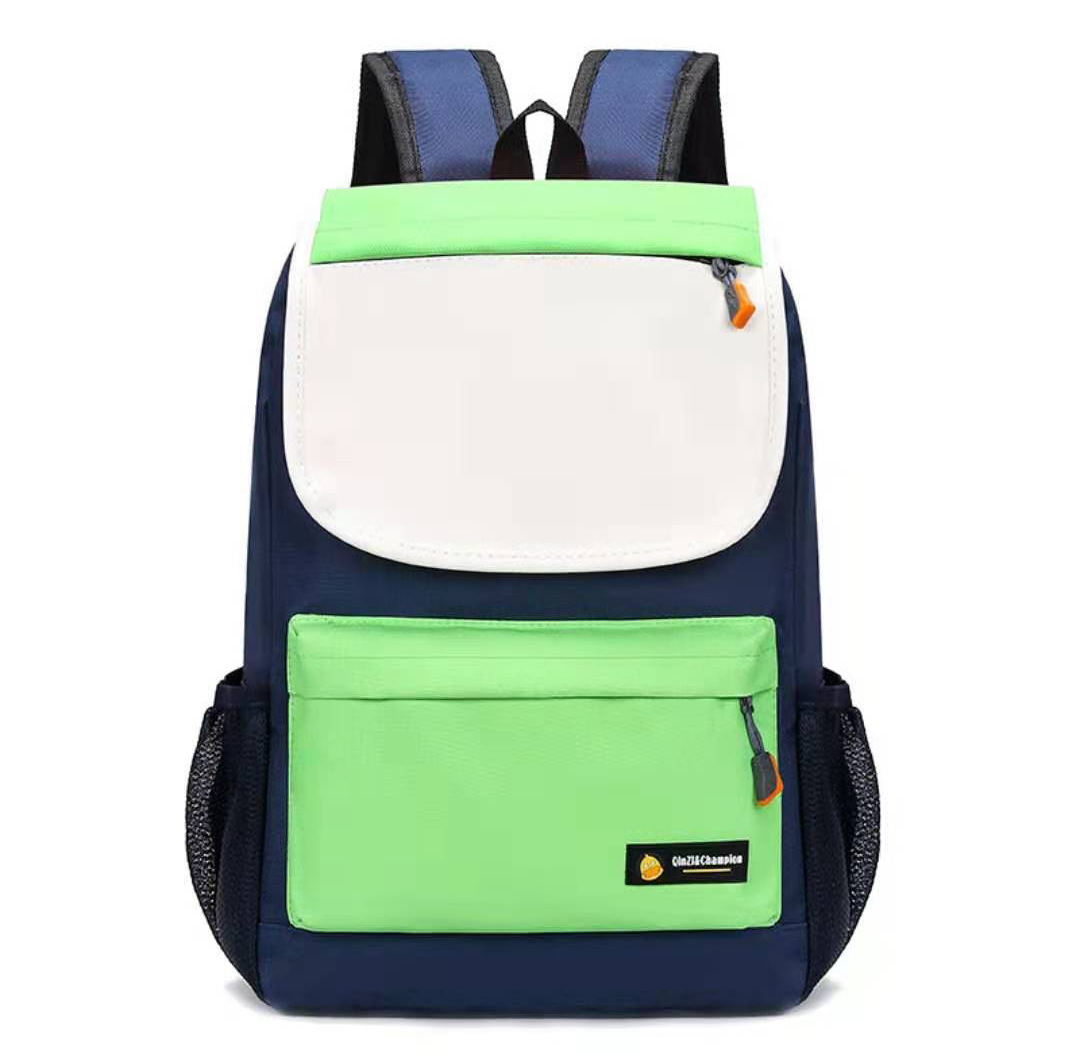 Buckle pocket white cover green-small