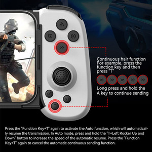 D6 Wireless Gaming Controller Benutzer definierter Gaming Controller Game Stick Controller - Product Image 5
