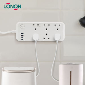 Enchufe de extensión Usb universal de diseño moderno Enchufe múltiple Toma de corriente de pared - Product Image 3