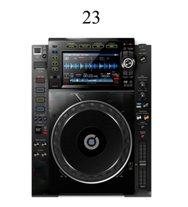 etbc accu Pro MES8接口6通道DJ迷你音频，带USB/MP3播放器混音器 - Product Image 1