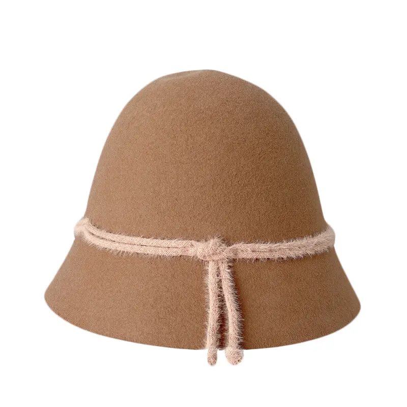 Pronto para enviar nova moda chique homens 100% lã sentiu chapéu alpino alemão Baviera chapéu com corda