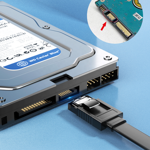 สายเคเบิล Sata 3.0 Solid-State ฮาร์ดดิสก์สายเคเบิลข้อมูลอนุกรมคอมพิวเตอร์ฮาร์ดไดรฟ์3.0สาย SATA - Product Image 2