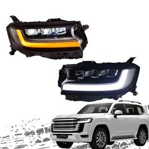 Land Cruiser 300 için LC300 J300 2021 2022 LED DRL far modifikasyon aksesuarları dış yükseltilmiş parçalar vücut kiti Tuning - Product Image 1