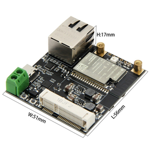T-internet-com T-PCIE Ethernet IOT modülü için bit4wifi Bluetooth kurulu ile SIM TF kart yuvası tip-c konektörü