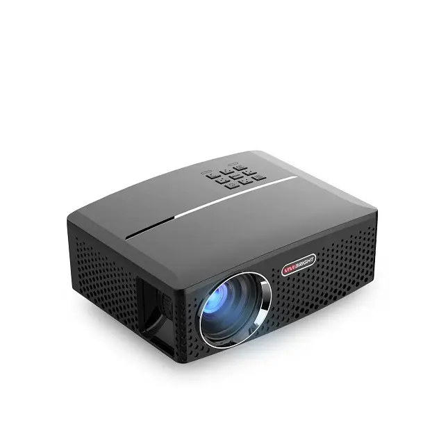 Panas 1800 Kecerahan Asli HD LED Tws Video Home Theater Proyektor GP80 untuk Hiburan Keluarga