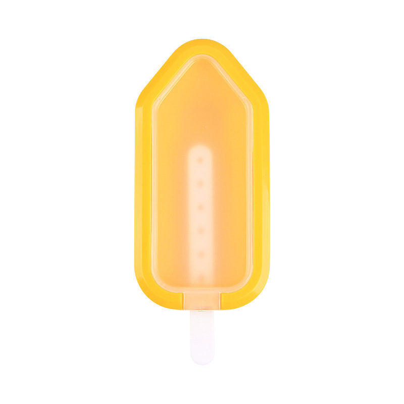 Forme de pointe de stylo jaune