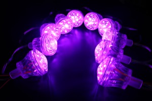 DC 24V 4.32W RGB renk LED piksel ışık programlanabilir 60mm ucslandscape dijital lamba için PC vücut için peyzaj eğlence kullanımı - Product Image 6