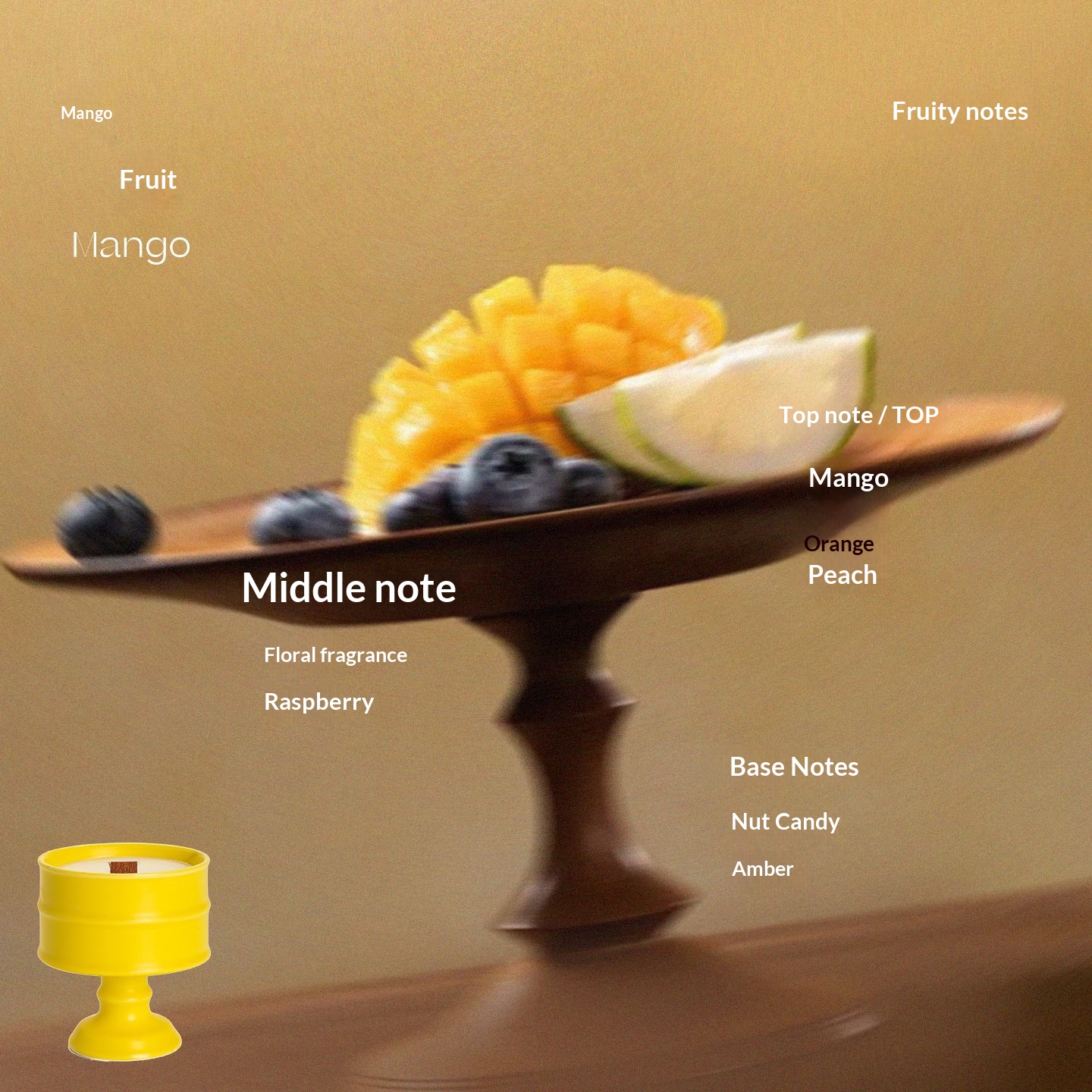 Yellow Cup - Mango