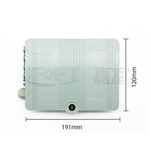 Caja de distribución de divisor de fibra óptica de 8 núcleos, solución de Adaptador 1x8 SC para telecomunicaciones para WiFi 4G, caja de terminales de fibra óptica FTTH - Product Image 6