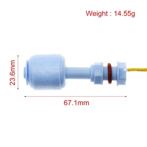 Arduino用52mm PP液体水位センサー水平フロートスイッチダウン - Product Image 6