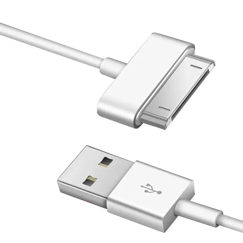 Kabel USB Pengisi Daya Cepat Ponsel 1M untuk Kabel Pengisi Daya iPhone 4S