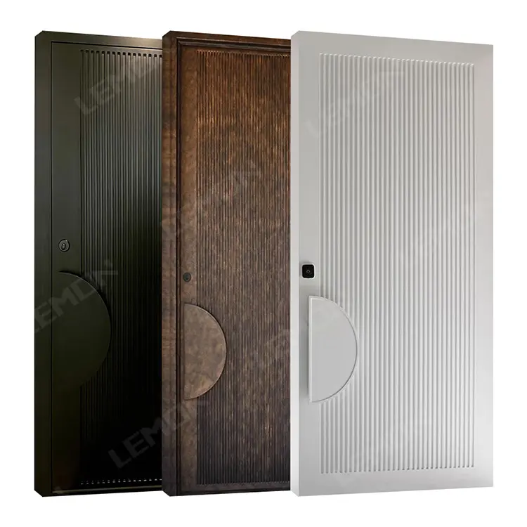 Pivot Door With Multi Point Locking System Arch Front Fibreglass Entrance Door 36x80 Front Door