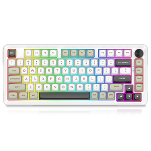 81 Keys Tri-mode <strong>Mechanical</strong> <strong>Keyboard</strong> Hot Swappable Gasket Structure RGB <strong>Mechanical</strong> Gaming Computer <strong>Keyboard</strong> - Product Image 3