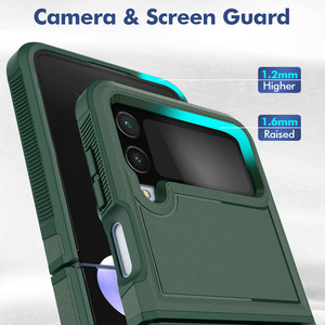 Sam Sung için 2022 yeni cep telefonu TPU + PC durumda Galaxy Flip 3 4 katlanır ekran 360 geliştirme anti-sonbahar cep telefonu kabuk - Product Image 6
