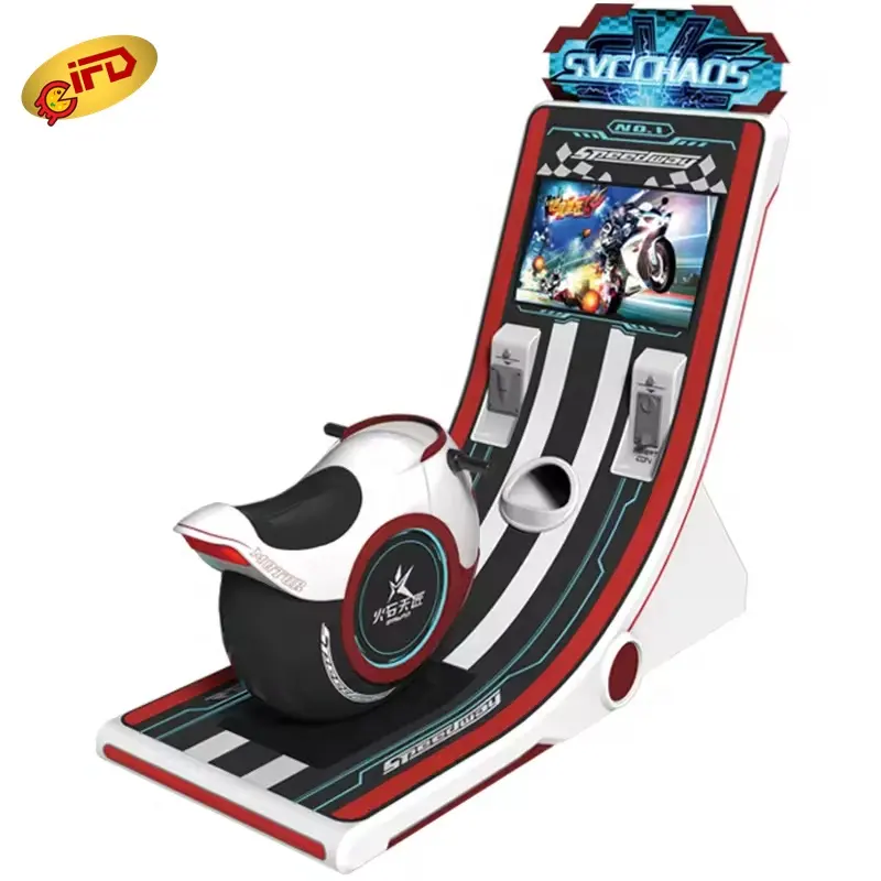 Simulador popular de máquina de jogos de corrida de carros, máquina de jogos de arcade de corrida de carros, a fichas
