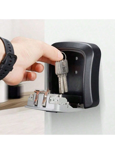 Sicherheit wasserdichte Combo 4-stellige codierte Kombination Wand halterung digitale Schlüssel aufbewahrung Safes Schließfach Schließfach für außerhalb des Hauses - Product Image 4