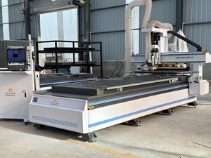 Cambiador automático de herramientas 1325 Atc Enrutador Cnc de madera Gabinete de cocina anidado Máquina Cnc con carga Descarga m-shine - Product Image 2