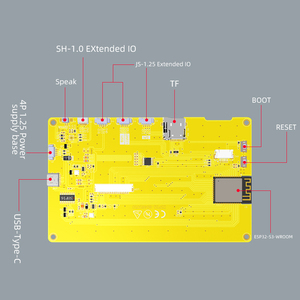 5 Inch Smart Display HMI Module WiFi <strong>for</strong> <strong>Bluetooth</strong> RGB <strong>for</strong> <strong>Arduino</strong> ESP32-S3 IPS 8M PSRAM 16M Flash LVGL Board Development Kits