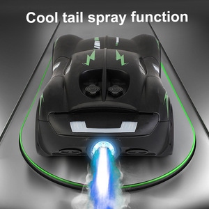 2.4G <strong>Remote</strong> <strong>Control</strong> Sci-Fi Design RC Toy <strong>Car</strong> Gesture Induction Dual Spray &amp; Tinted <strong>Car</strong> Light Music Includes Camera and Charger - Product Image 4