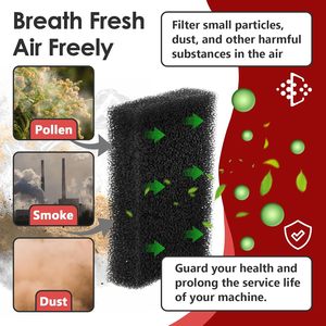 10 Packs tek kullanımlık siyah filtre kiti CPAP filtre uyumlu 3B tıbbi Luna G3 serisi diğer makineler temiz hava değiştirme - Product Image 4