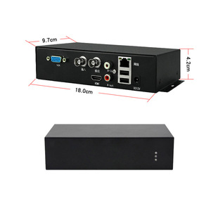 1 Channel <strong>RCA</strong> Audio BNC Analog Video <strong>to</strong> RJ45 Ethernet Converter Encoder Support AHD CVI TVI CVBS Camera HDMI <strong>VGA</strong> <strong>Output</strong>