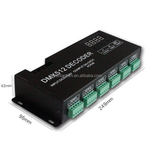 24-Kanal-DMX512-Decoder 4 CHx6 DC5-24V Bühnen beleuchtung Konstante Spannung DMX RGBW LED 256 gesteuerte Stufen 24CH DECODER DMX - Product Image 2