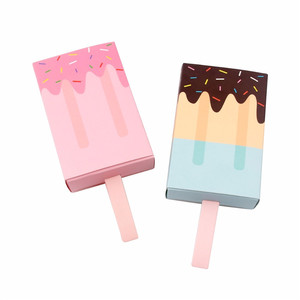 Caixa de chocolate de doces personalizada, caixa de papel de gaveta personalizada única para doces, de cartão, para crianças