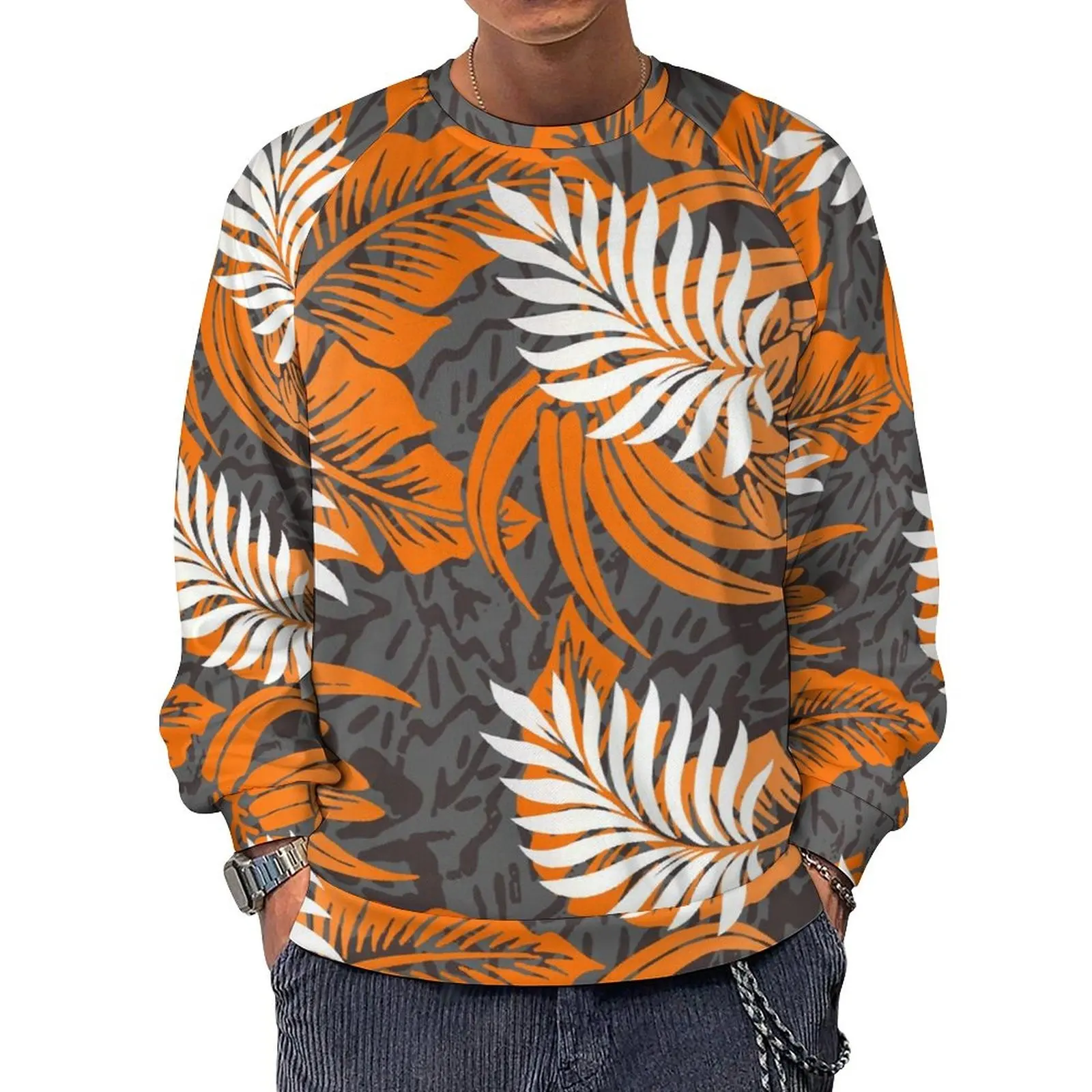 Pakaian jalanan Pria Pakaian Tribal Polinesia pakaian desainer pola samoian Hawaii kustom hoodie Pullover pria ukuran Plus