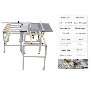China Woodworking Wood Cutting Machine Multifunction Sliding Table <strong>Saw</strong> with Edge Sealing <strong>Function</strong> - Product Image 3