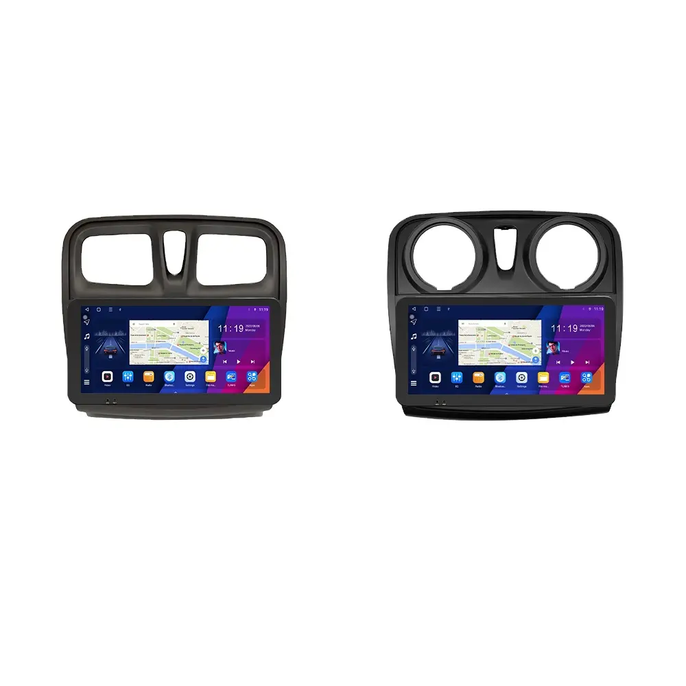 Pour 9 pouces Renault sandero symbole 2014-2017 DACIA sandero 2012-2017 Dispositif 2 Din Voiture Stéréo GPS Navigation android autoradio