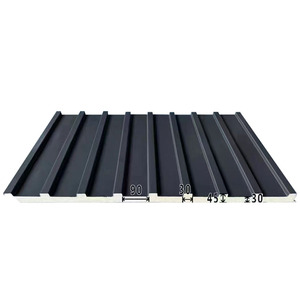 Fireproof Waterproof PU <strong>Sandwich</strong> <strong>Panel</strong> Roof Price Standing Seam Insulated <strong>Aluminum</strong> Roof <strong>Panels</strong>