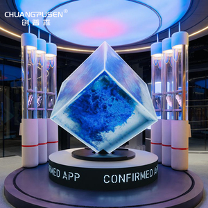 Factory Price Advertising <strong>Led</strong> Cube Screen 3d <strong>Led</strong> Cube <strong>5</strong> Sides Magic Square Creative <strong>Led</strong> Cubes 40cm <strong>X</strong> 40cm - Product Image 5