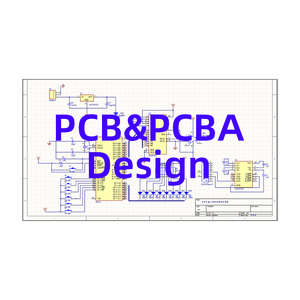 OEM ODM Entwicklungs software Schema diagramm Wasser durchfluss sensor 7 Segment LED-Anzeige PCBA Design Assembly Hersteller - Product Image 1