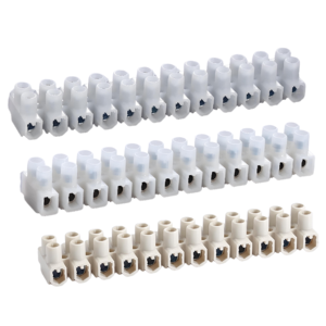 BELEKS Conexión de tornillo cortable de 12 vías 450V 24A Bloques de terminales de latón de poliamida transparente para cableado automotriz Tipo de alimentación - Product Image 2