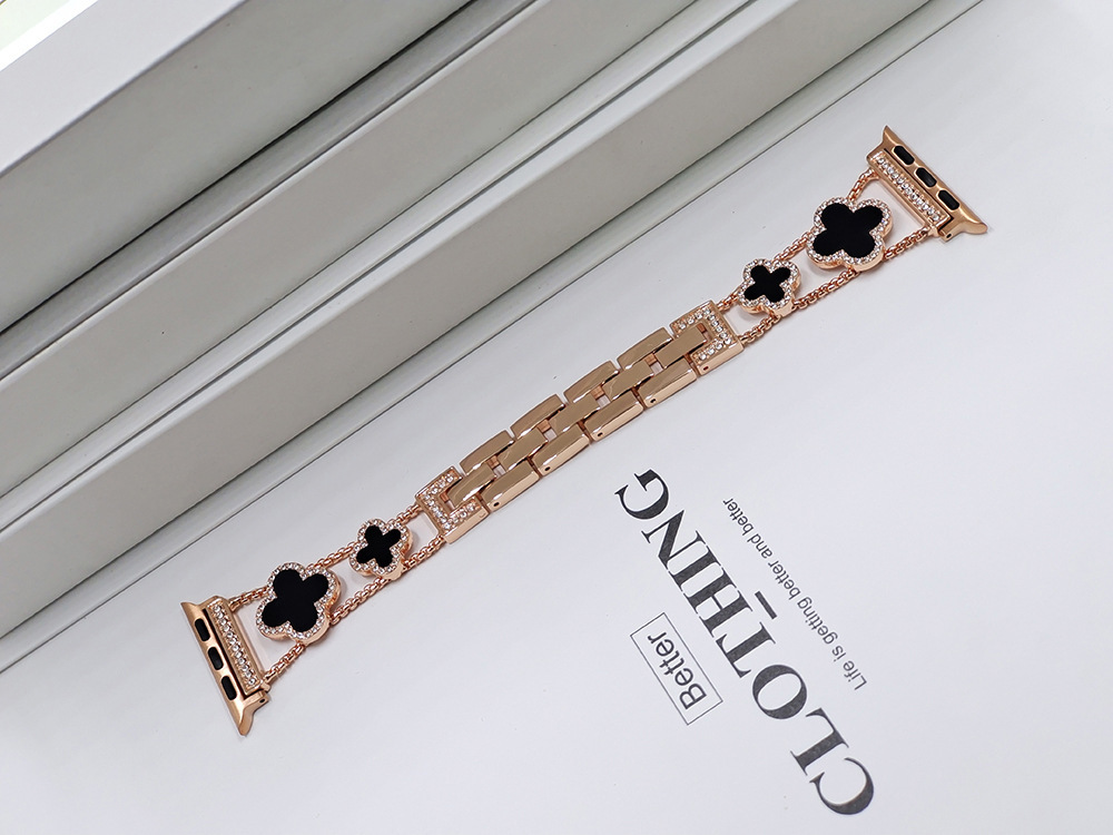 Rose gold black shell
