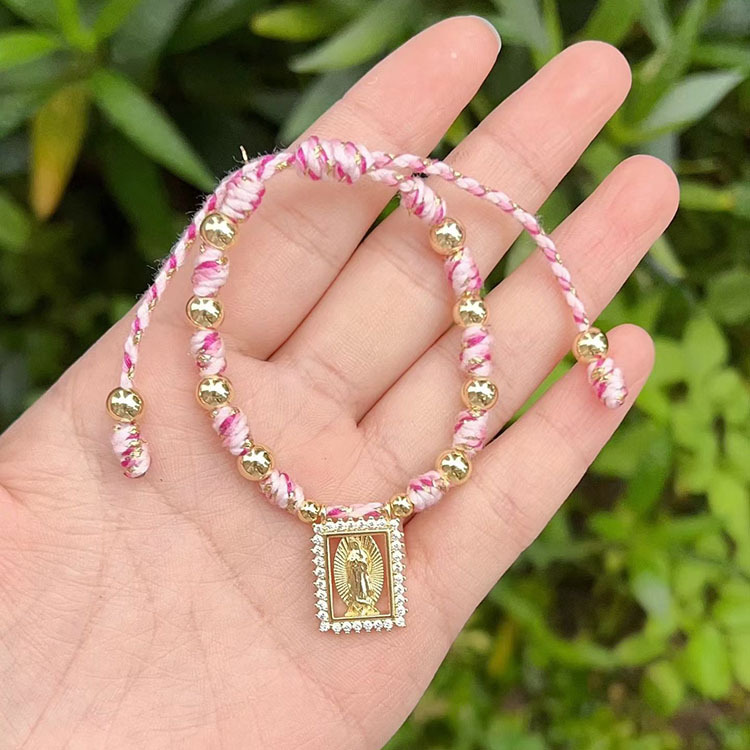 #2 gold virgin mary