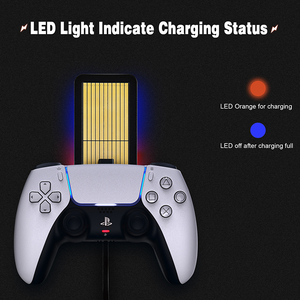 แท่นชาร์จคอนโทรลเลอร์อเนกประสงค์2023 gulikit ที่ชาร์จคู่สำหรับ PS5 PS4 Xbox สวิตช์หนึ่ง Pro ที่ควบคุมเกมที่ชาร์จ - Product Image 4