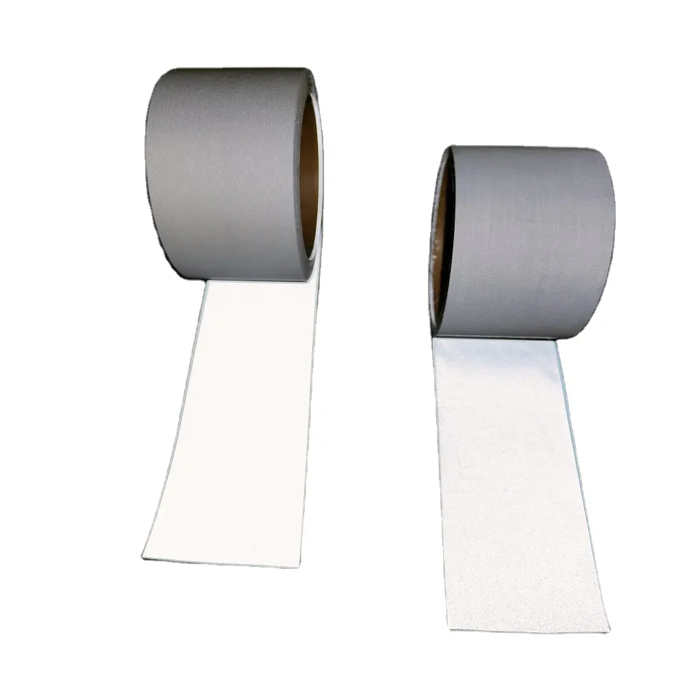 EN20471 Hochs ichtbare benutzer definierte Sicherheit Silber Nähen Sie auf reflektieren dem Polyester gewebe band für reflektierende Klebeband für die Sicherheit der Kleidung