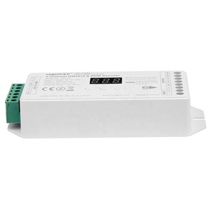 Milight Miboxer 5 canales DMX512 decodificador D5 CX RGB CCT voltaje constante RDM controlador LED para tira led - Product Image 4