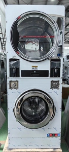 Cheap Stack Washing Machine with Dryer Coin <strong>Operated</strong> Stainless Steel 304 Professional Washing Equipment with 5 Years Warranty - Product Image 4