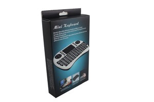 Miniteclado inalámbrico i8, 2,4 GHz, con panel táctil, recargable, para PC, Pad, Android TV Box y más - Product Image 6