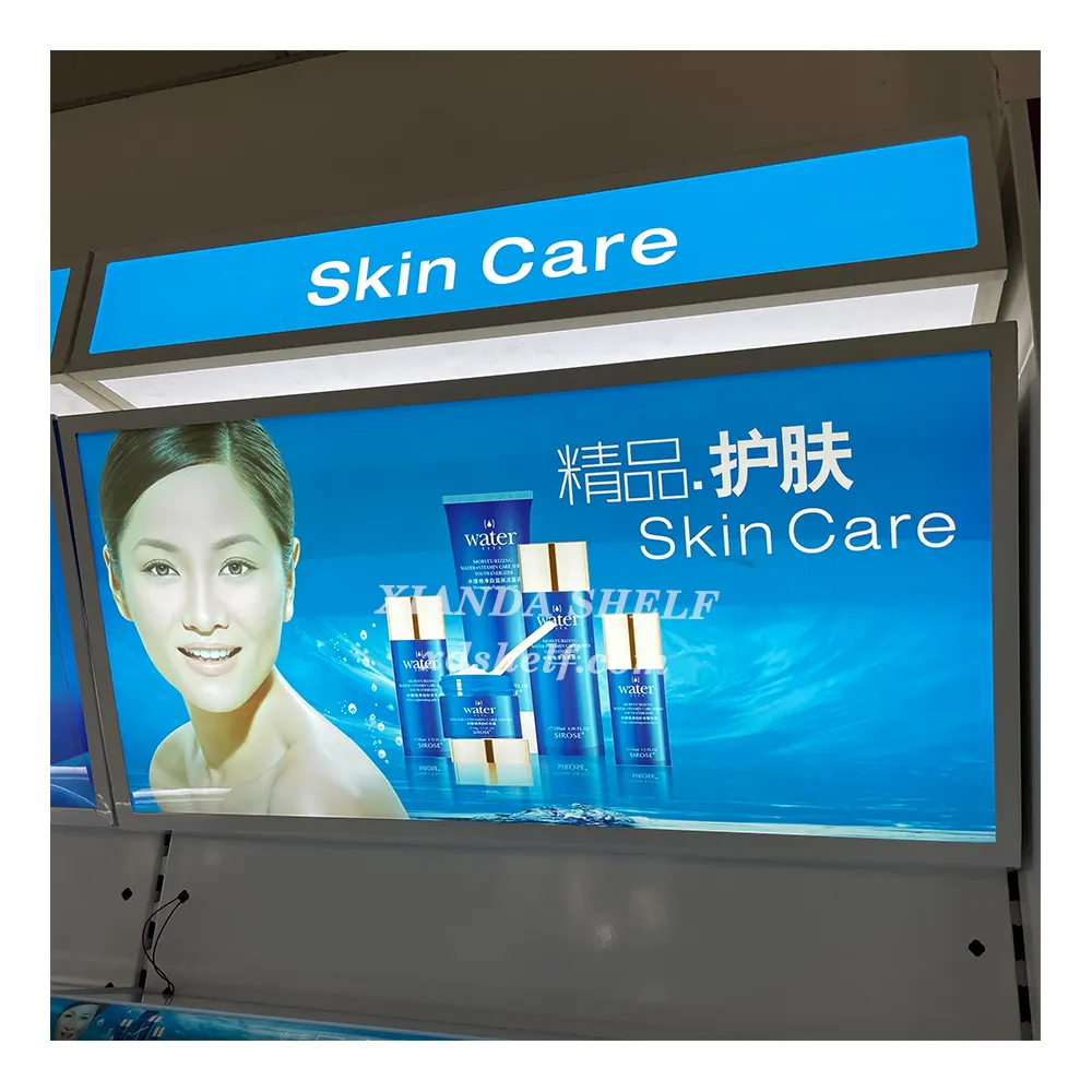 Free store design beleza produto cosméticos cuidados pessoais loja loja maquiagem display stand para cosméticos
