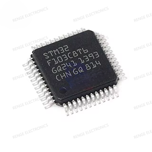 STM32F103C8T6 MCU a 32 bit con prestazioni a media densità con Flash da 64 o 128 KB, USB, 7 timer, 2 ADCs, 9 com - Product Image 1