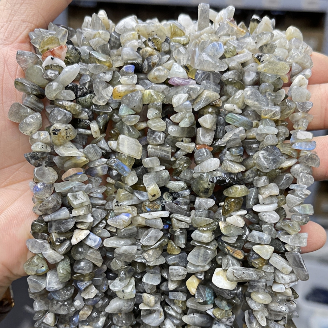 3A Pietra di Luna Grigia (Labradorite)