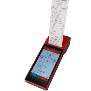Android Pos Printer Handheld Machine In-build 58mm Thermal Printing for Online Restaurant Website <strong>Woocommerce</strong>