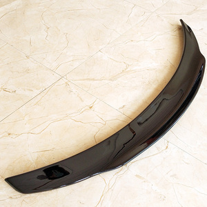 PSM tarzı parlak siyah taklit karbon fiber bak araba kanat arka bagaj dudak Spoiler Mercedes Benz c-class W205 C300 2015-2021 - Product Image 4
