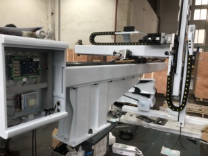 産業用ロボットアームロボットアームピッキング用のサーボモーター付き小型ミニ2軸ロボットアームの射出成形 - Product Image 6
