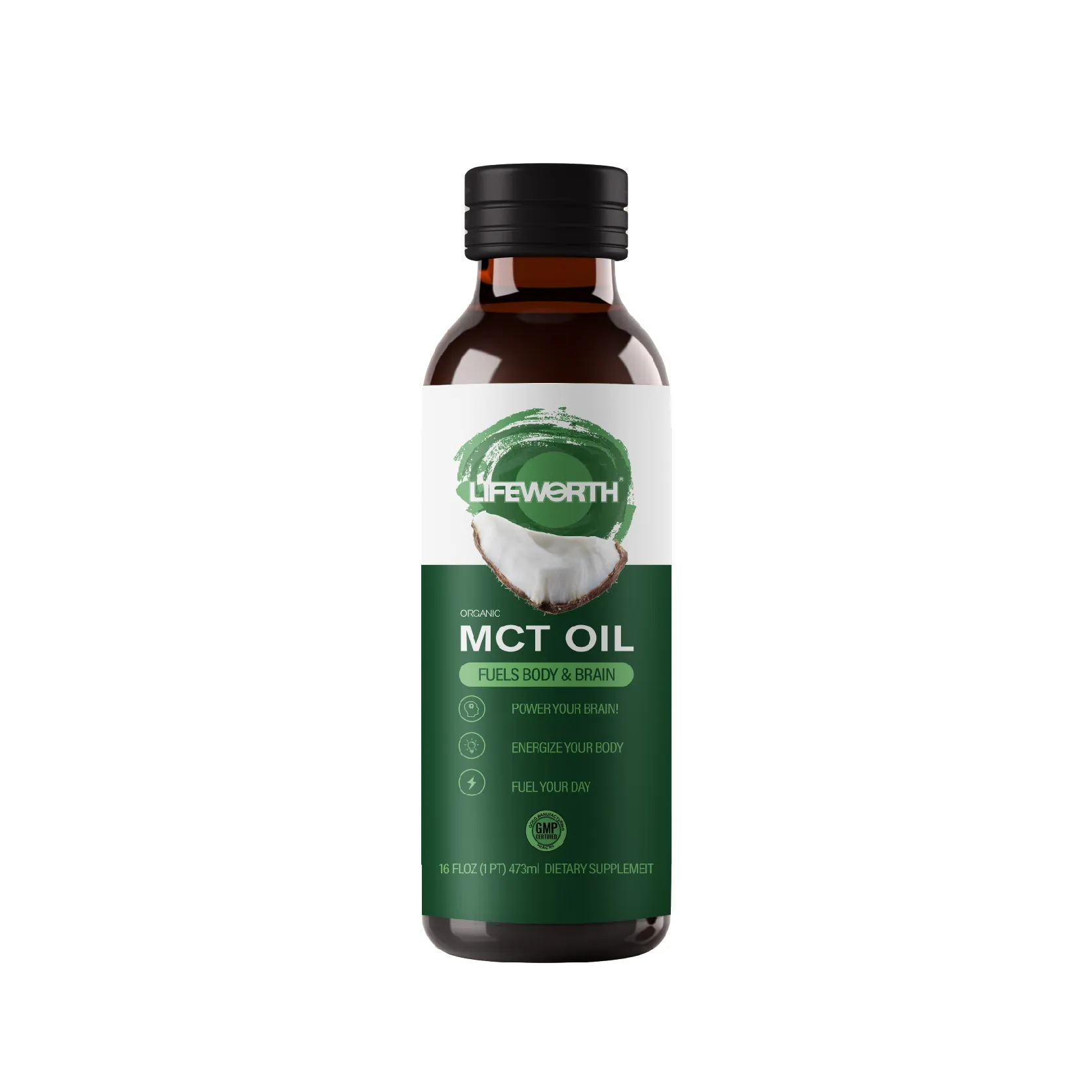 Lifeworth Wholesale OEM Organic MCT Oil 100% Coconut Oil C8 Bullet Proof Oil Thailand