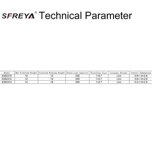 SFREYA S3523 Simple Crank Arm Battery &amp; Power Supply Dual-purpose Type Mobile <strong>Loading</strong> <strong>and</strong> <strong>Unloading</strong> Lifting <strong>Platform</strong> for Lifting - Product Image 4